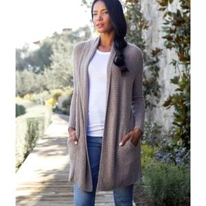 Barefoot Dreams CozyChic Montecito Cardi L